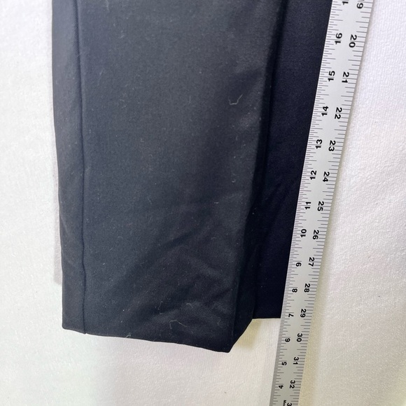 Ann Taylor Petite Black Wide Leg Dress Pants Womens 6P Modern Stretch 1999 - Picture 6 of 9